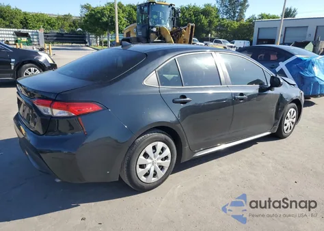 2021 Toyota Corolla L из США, поврежденный, VIN 5YFDPMAE8MP174425